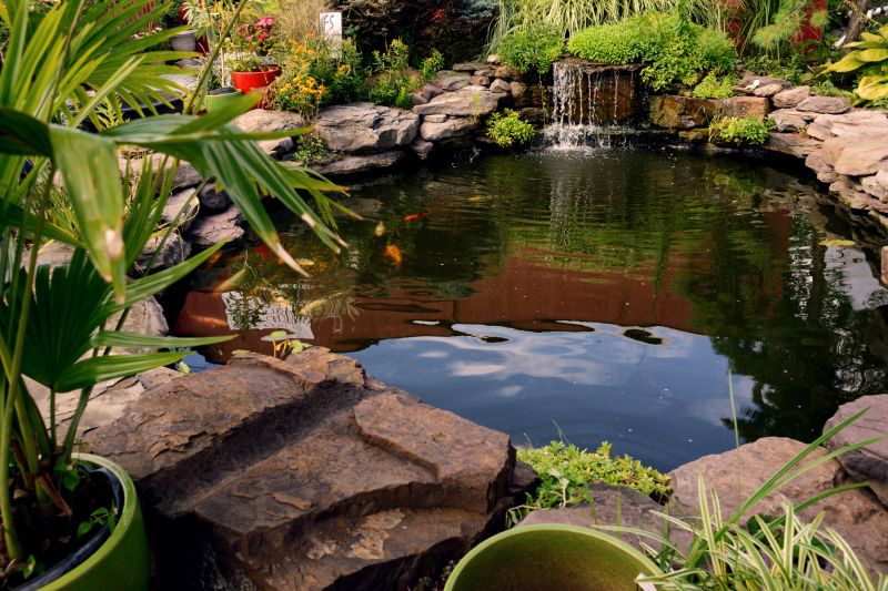 Elegant Pond Structures